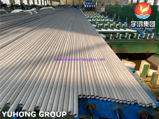 لوله بدون درز فولادی ضد زنگ ASME SA213 TP304L برای مبدل حرارتی