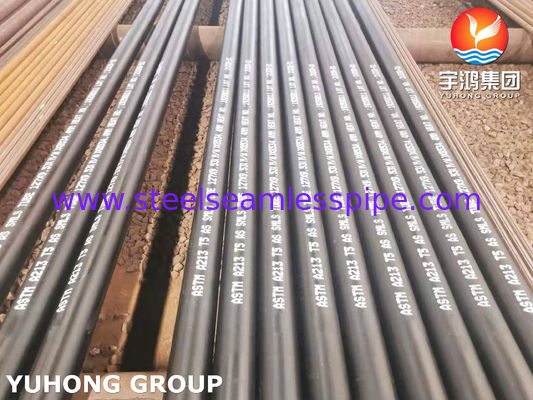 ASTM A213 T5 15Mo3 لوله دیگ بخاری بدون درز از فلز آلیاژ کرومیوم مولیبدن گرم