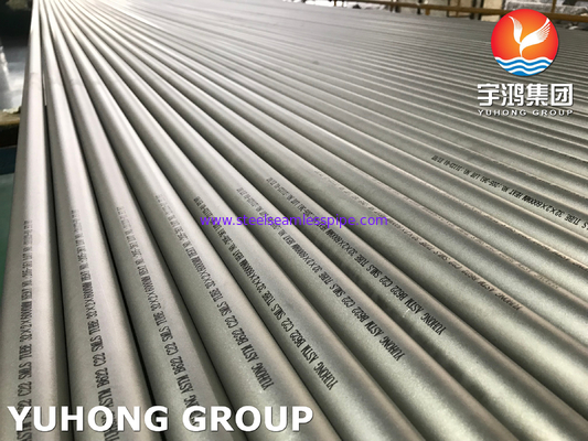 ASTM B622 / ASME SB622 Hastelloy C22 (UNS NO6022) لوله بدون درز، مبدل حرارتی / کاربرد بویلر