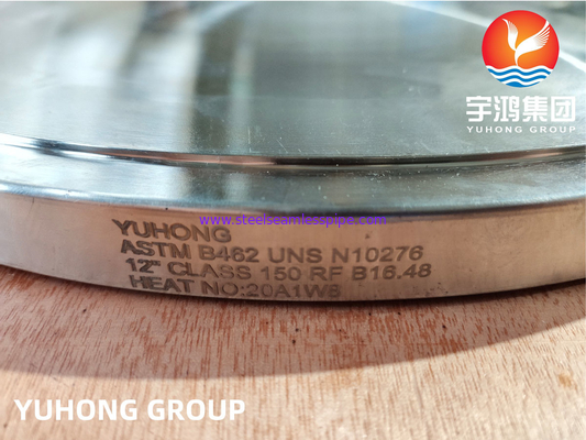 WNRF Hastelloy Flange ASTM B462 C276 اتصال لوله های مقاوم به خوردگی