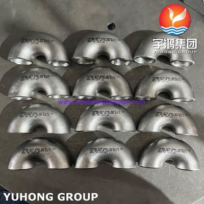 ASTM B366 Hastelloy C22 / UNS N06022 / 2.4602 نیکل آلیاژ 180 درجه SR خم برگشت