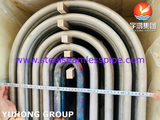 لوله U بویلر ASTM A213 TP304 / 304L SS لوله خم بدون درز