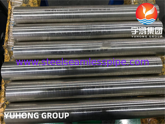ASTM B166 آلیاژ نیکل آلیاژ 600 هواپیمایی هواپیمایی