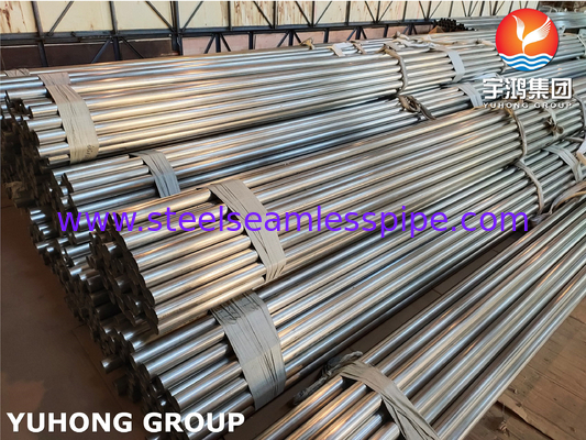 لوله جوشی فولادی ضد زنگ ASTM A249 / ASME SA249 TP304 برای بویلر و مبدل حرارتی