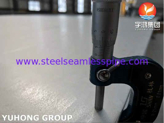 ASTM A240 904L N08904 ورق فولاد ضد زنگ