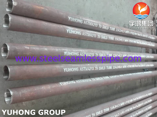 فولاد آلیاژی بدون درز ASME / ASTM A213 T1، T11، T12، T2، T22، T23، T5، T9، T91، T92،1، 2.11MM