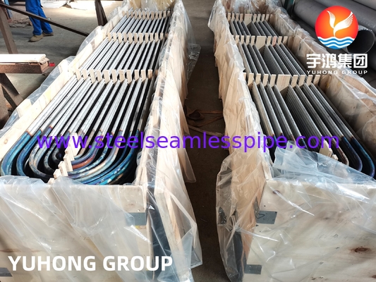 SA213 TP316L مبادله گرما u لوله خم شده بدون درز 100٪