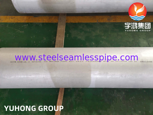 ASTM A358 CL1 TP316L لوله های جوش شده فولاد ضد زنگ برای خدمات دمای بالا