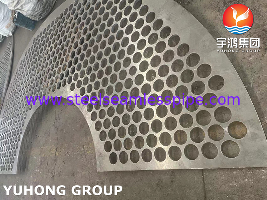 قطعات پلاک پشتیبان پلاک تهویه کننده SA516 Gr.70 صنایع پتروشیمی/بحری/گازی/غذایی