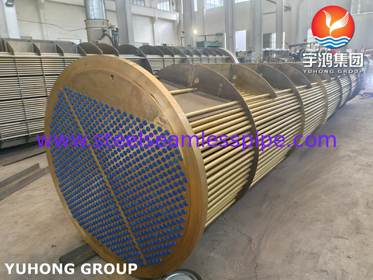 قطعات لوله های لوله ای C70600 لوله های مس ASME Viii Division 1, TEMA R