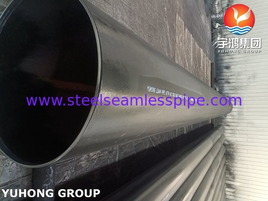 ASTM A53 / ASME SA53 درجه B LSAW لوله های جوشیده شده فولاد کربن NACE برای لوله های صنعتی