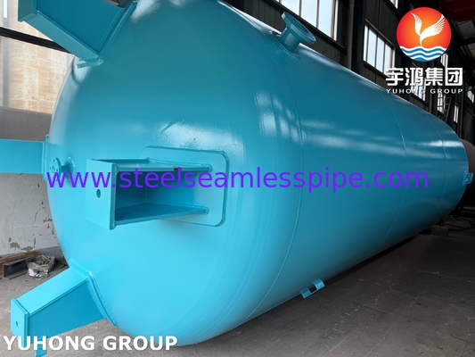 ASME SA516 GR.70 ظرف فشار جوشکاری برای محیط های سخت صنعتی طراحی شده با ASME VIII IBC 2018 ASCE 7 NACE