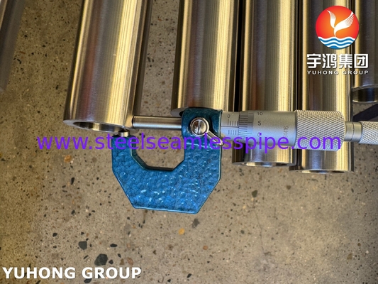 ASTM A312 TP310S لوله بدون درز از فولاد ضد زنگ برای استفاده در مبادله گرما