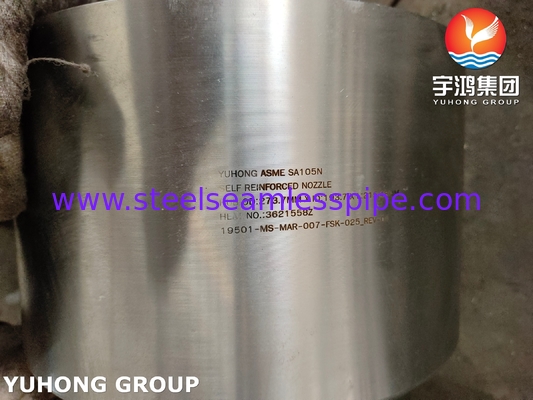 ASME SA105N نوزل خود تقویت شده فولاد کربن برای ظروف فشار بالا و سیستم های لوله کشی