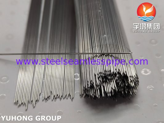 لوله سوزنی وریدی ثابت درجه پزشکی فولاد ضد زنگ SUS304، نوک بریده شده از پشت