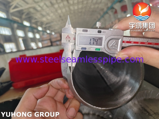لوله بدون درز از فلز آلیاژ، ASME SA335 P9، لوله فلز جامد، برای سیستم HRSG