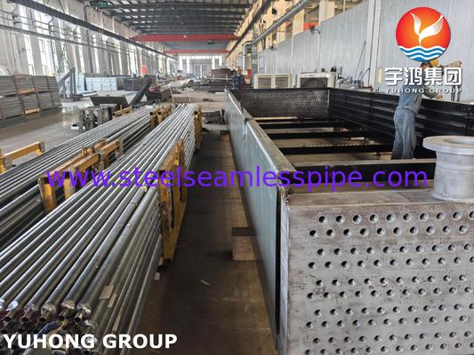 خنک‌کننده‌های هوای لوله‌ای پره‌دار سفارشی برای صنایع نفت، گاز و شیمیایی