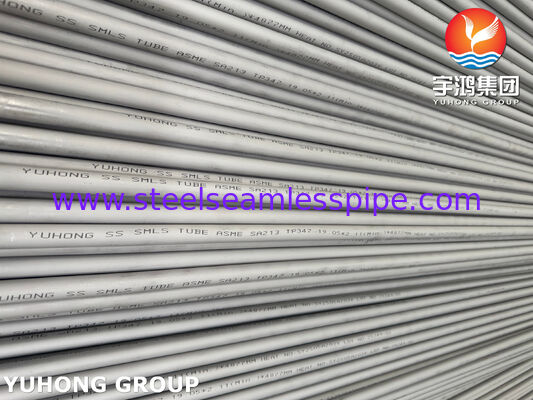 ASME SA213 TP347 لوله مبادله گرما بدون درز از فولاد ضد زنگ