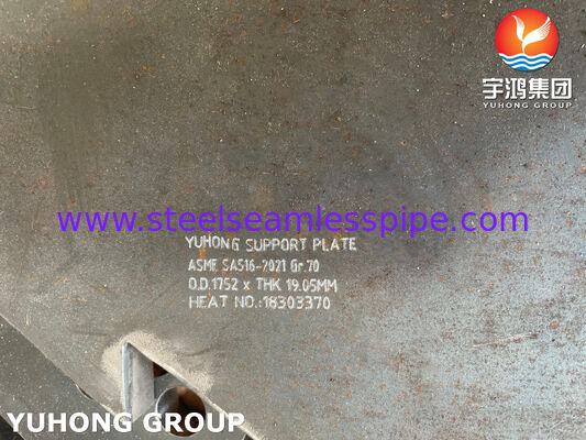 صفحه ای از فولاد کربن ASME SA516 GR.70 برای مبادله گرما