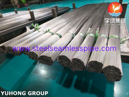 SUS304 ISO9626 لوله های موی فولاد ضد زنگ جوش شده برای سوزن های پزشکی زیر پوست