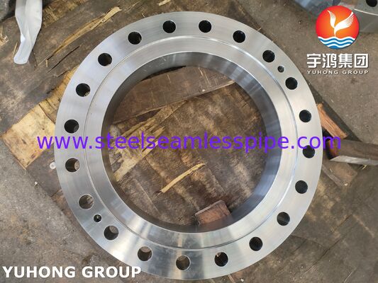 ASME SA336 F11 CL2 فلنج پوشش کانال کروم مولی جعل شده برای خدمات هیدروژن / بخار با دمای بالا
