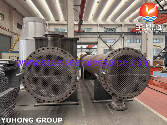 ASME U Stamp TEMA مبادله گرما کلاس R برای پالایشگاه هیدروژن مرحله 1 تخلیه Intercooler