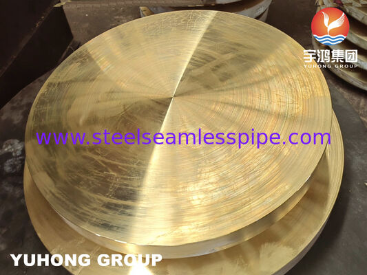 دیسک برنجی دریایی ASTM B171 C46400 برای کاربردهای دریایی و صنعتی