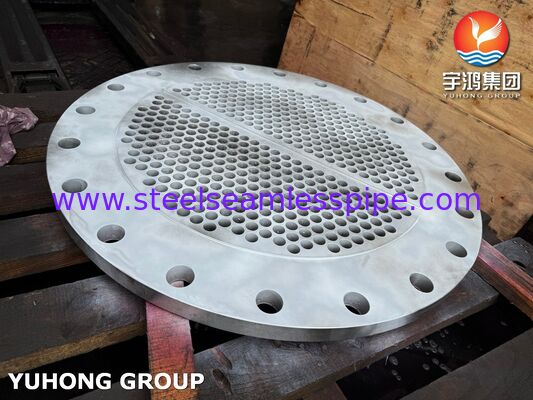 ASME SA240 SS304 شیک لوله مبدل گرما دقیق CNC-حفر شده برای خدمات پتروشیمی مقاوم به خوردگی