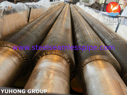 لوله های پره دار ASTM A269 TP321 HFW برای بازیابی گرمای زباله
