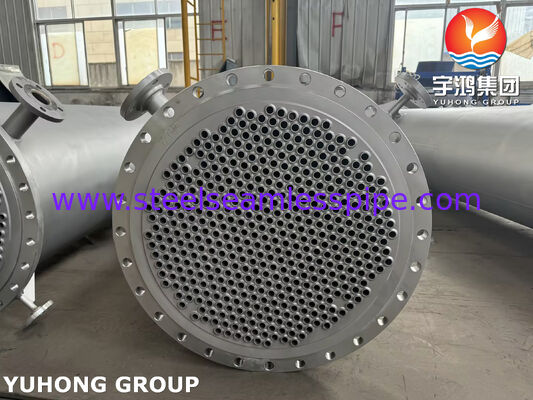 مهر ASME U، NBR، مبدل حرارتی پوسته و لوله API 660 با لوله SA179، SA178، SA213، SA249،