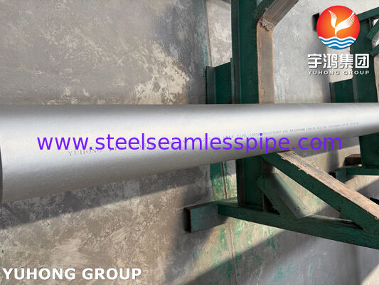 ASTM A790 UNS S32205 / 1.4462 لوله دوگانه فولاد ضد زنگ بدون درز برای گیاه تخلیه نمک