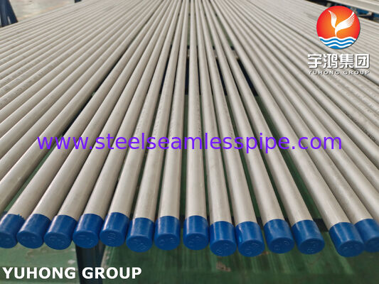 ASTM A213 TP316L 1.4404 لوله فولادی فولادی برای تصفیه آب ، ET / HT