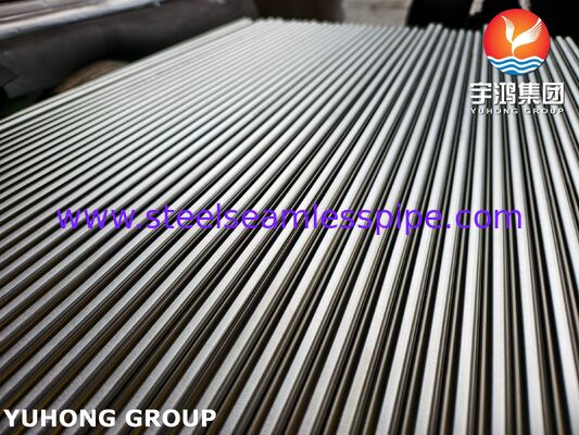 لوله فولادی ضد زنگ دوفاز ASTM A789 S32205 برای بسته‌های لوله مبدل حرارتی