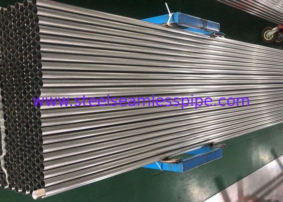 لوله تزئینی فولاد ضد زنگ A554 / لوله TP304 / 304L TP316 / 316L برای ساتن با آویز باستری / آینه