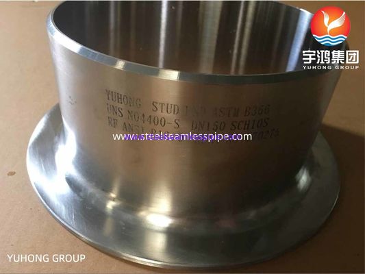 ASTM B366 Monel 400 / UNS N04400 / DIN 2.4360 جوش لب به لب اتصالات انتهای گل میخ