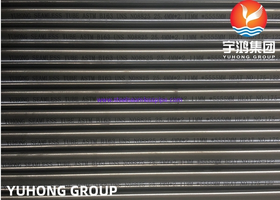INCOLOY ALLOY 825,880,800H لوله بدون درز , لوله آلیاژ نیکل ASTM B 163 / ASTM B704
