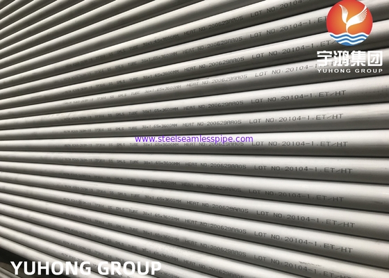 ASTM A269 TP304 TP304L TP316L SUS316L 1.4404 لوله بدون درز فولادی ضد زنگ، لوله مبدل حرارتی بویلر