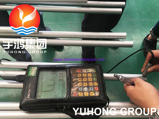 لوله و لوله بدون درز ASTM B444 Inconel UNS NO6625 برای مبدل حرارتی