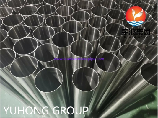 لوله بهداشتی ASTM A270 TP304 برای آبجو / شیر / فرآوری مواد غذایی