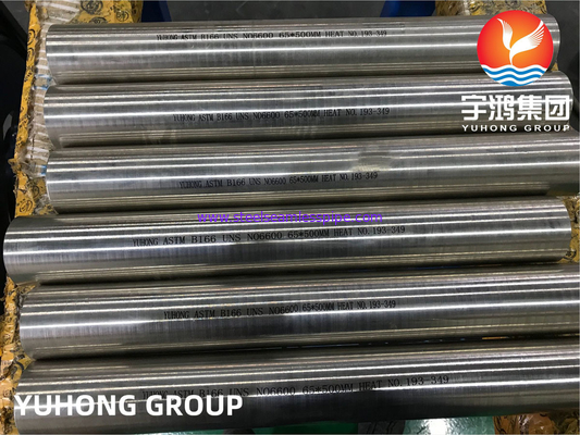 ASTM B166 UNS N06600 Inconel 600 نیکل آلیاژ میله گرد روشن آنیل شده