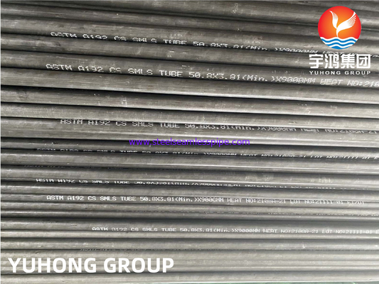 لوله سوپرهیتر ASTM A192 / ASME SA192 فولاد کربنی بدون درز بویلر