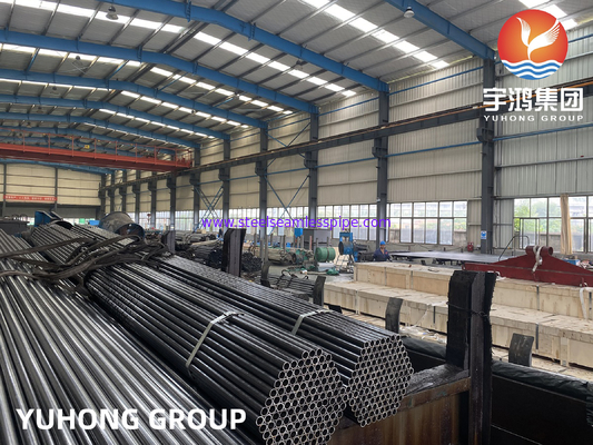 لوله بدون درز فولاد کربنی ASTM A210 / ASME SA210 GR.A1 GR.C سرد برای دیگ بخار