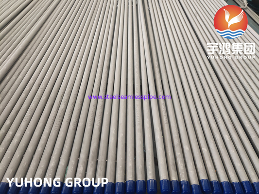 ASTM A269 TP304 لوله بدون درز فولاد ضد زنگ برای لوله دیگ ET در دسترس است