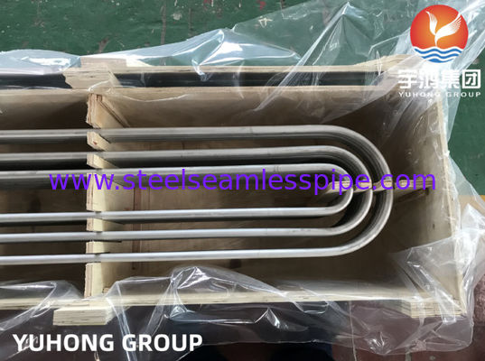 از فولاد ضد زنگ ASTM A213 TP304، TP304L لوله های بدون درز U Bend برای مبادله گرما