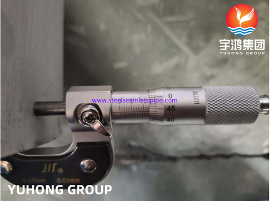 ASTM A358 CLASS 1 TP316L لوله های جوشیده فولاد ضد زنگ صنعت درجه حرارت بالا