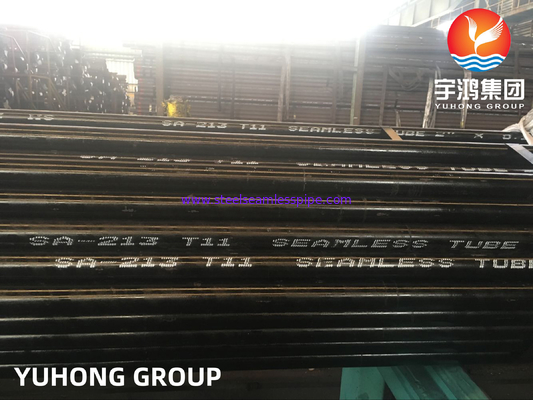 لوله بدون درز فولادی آلیاژی ASTM A213/ASME SA213 T11 برای سوپرهیتر