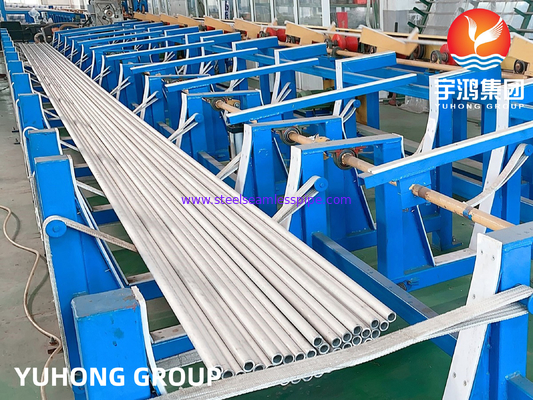 لوله بدون درز فولادی ضد زنگ ASTM A213 TP304 TP304L 1.4301 1.4306 UNS S30400