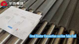 لوله پره HFW دندانه دار از جنس استنلس استیل ASTM A312 TP347 برای کاربرد گرم کن