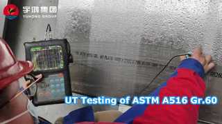 تست UT صفحه ASTM A516 Gr.60
